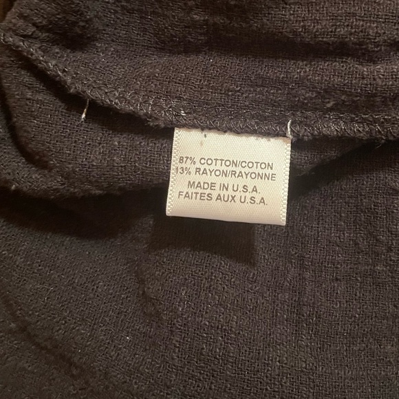 LAST CHANCE | MISA Los Angeles Helena black off the shoulder tassel dress - Picture 8 of 9